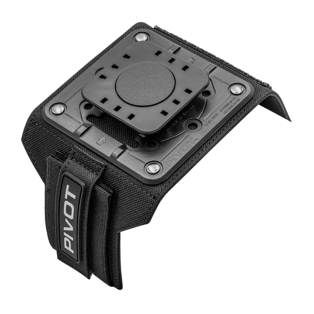 PIVOT Leg Strap with rotating case mounting plate and padded backing